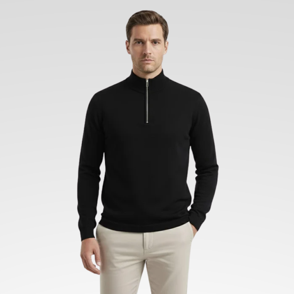 Men's Premium Half-Zip Jumper
