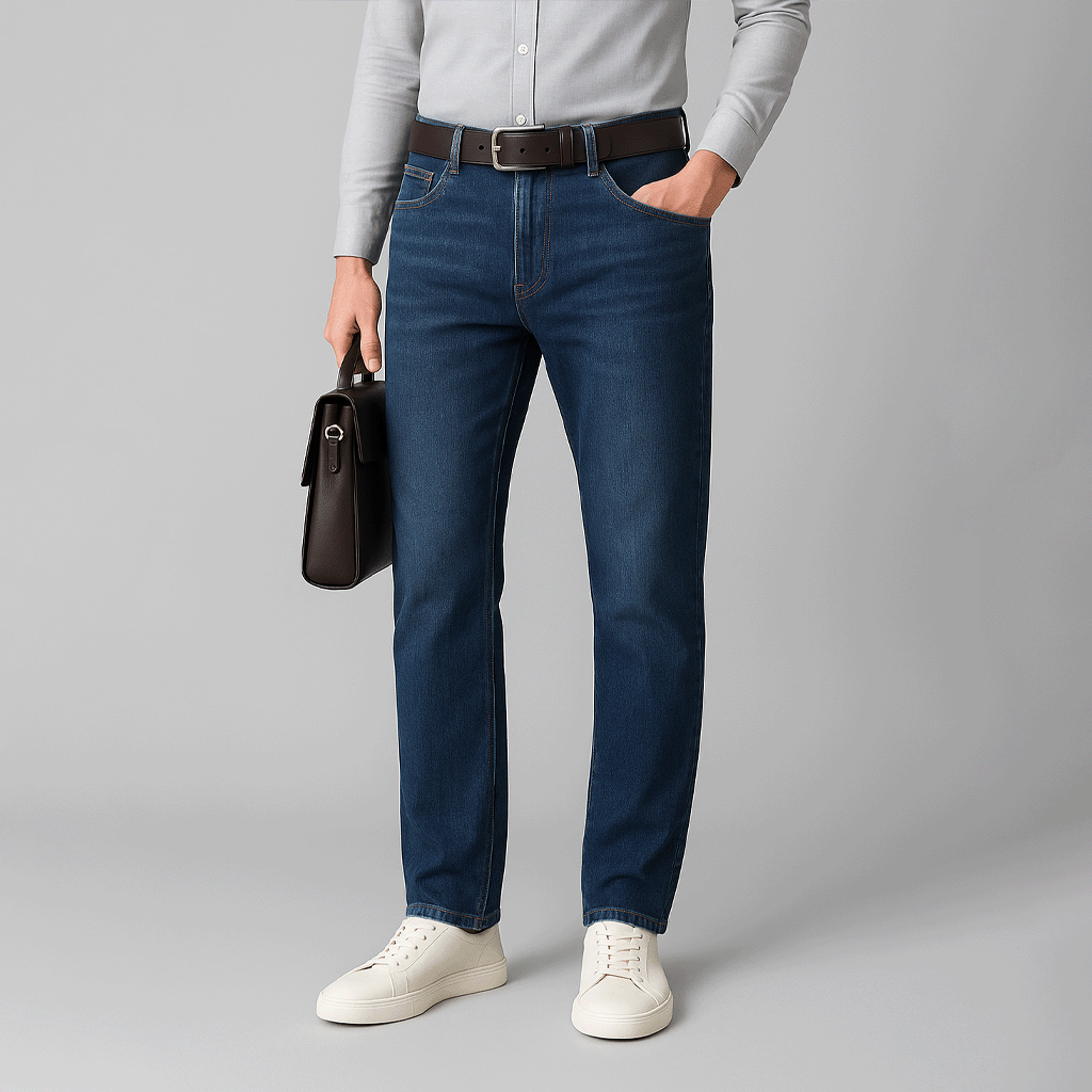 Men's Classic Straight Jeans