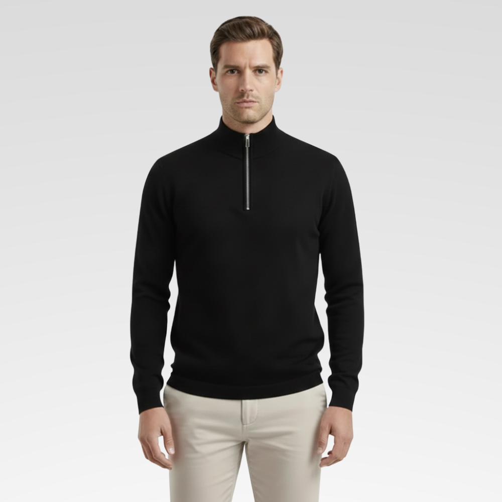 Men's Premium Half-Zip Jumper