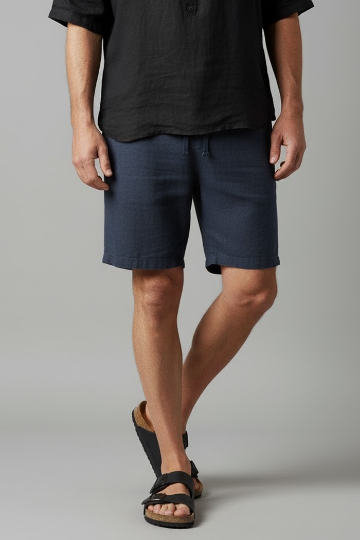 Men's Essential Linen Shorts