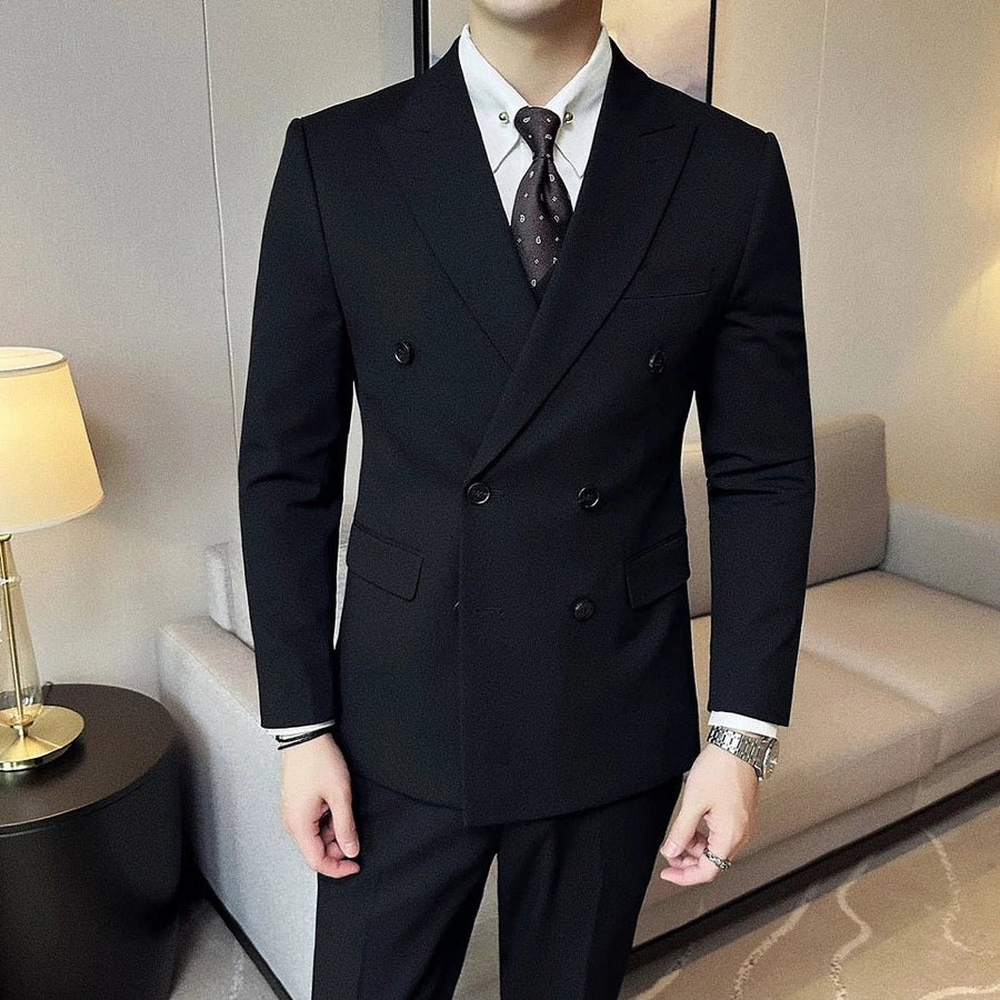 Men's London Double-Breasted Blazer