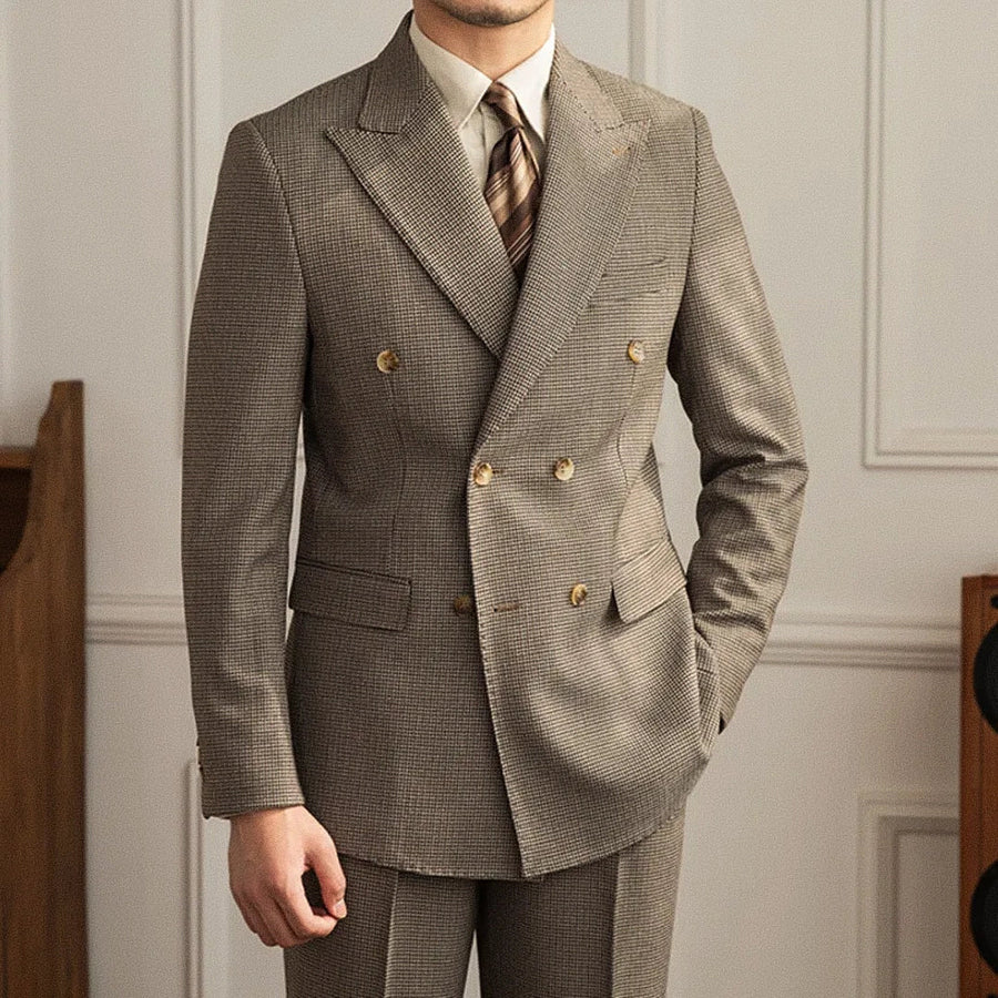 Men's Lyon Double-Breasted Blazer