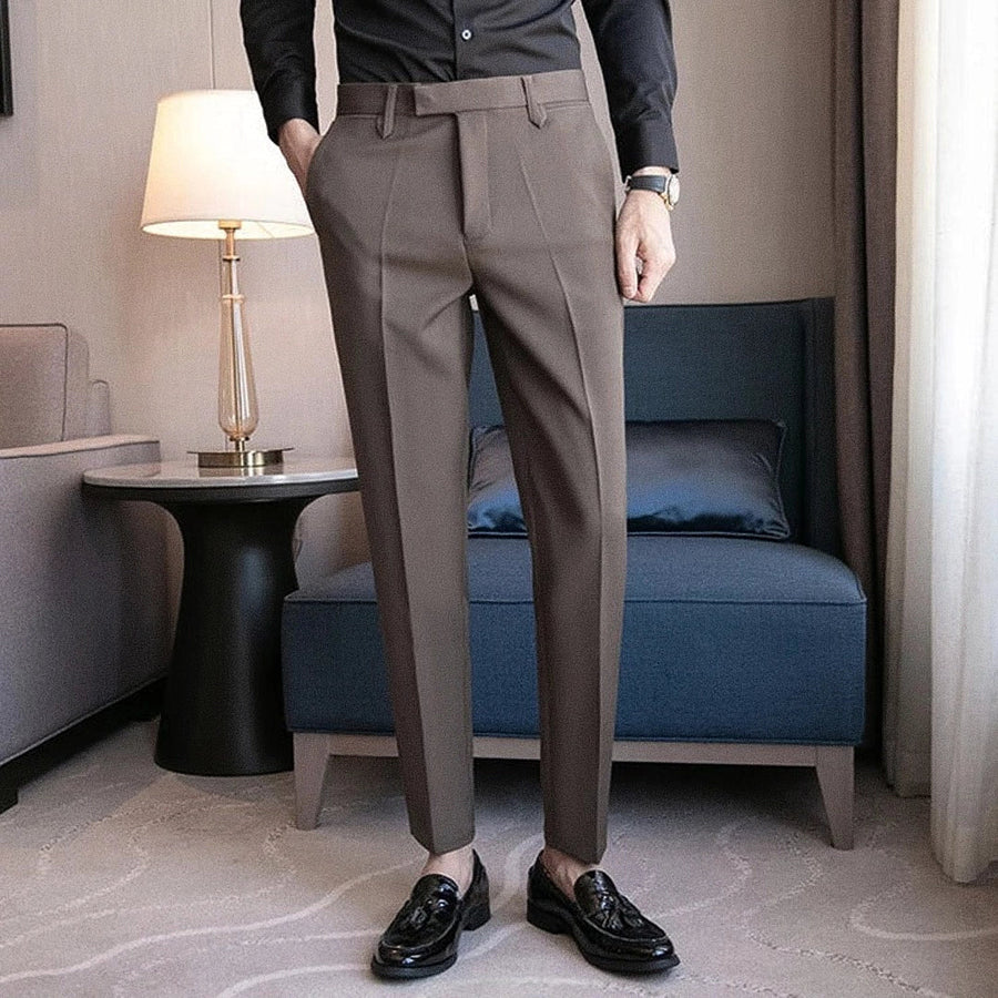 Men's Side-Adjuster Tailored Trousers