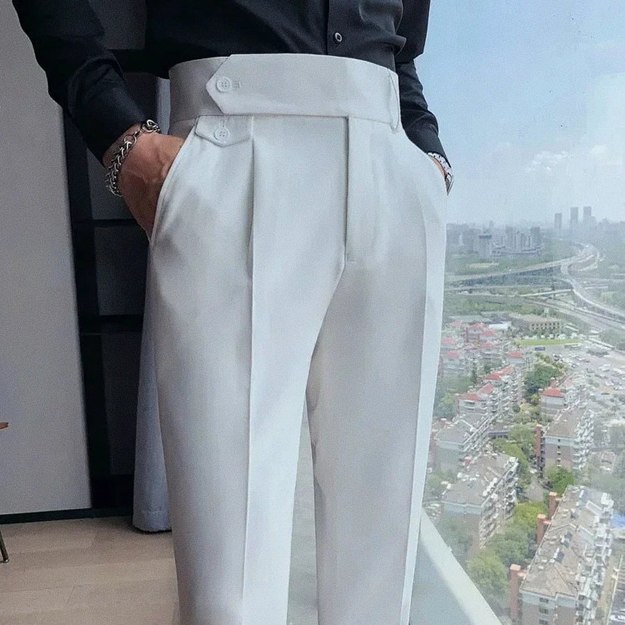 Men's Tailored Trousers – Off-White
