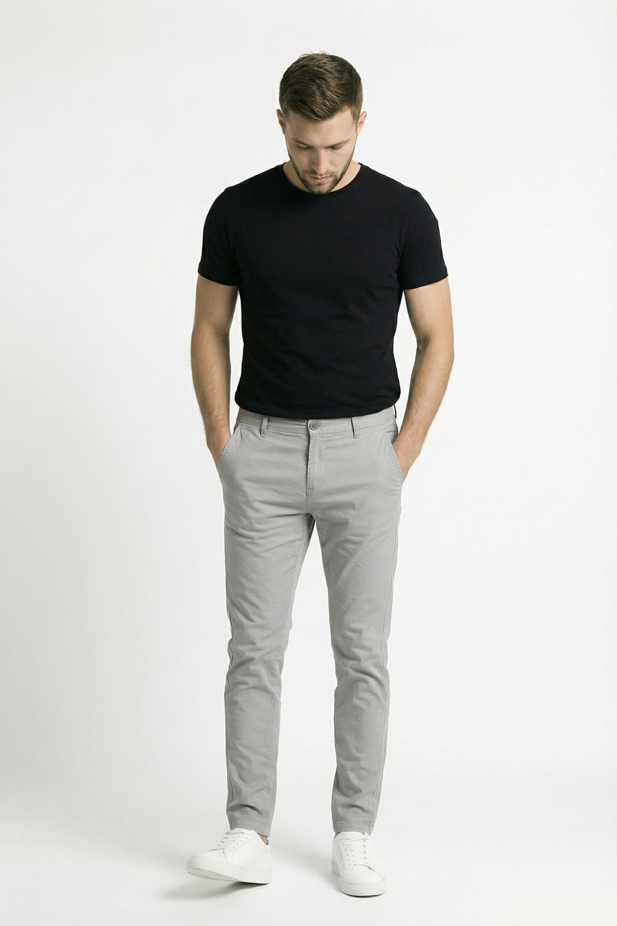 Men's Slim Casual Trousers