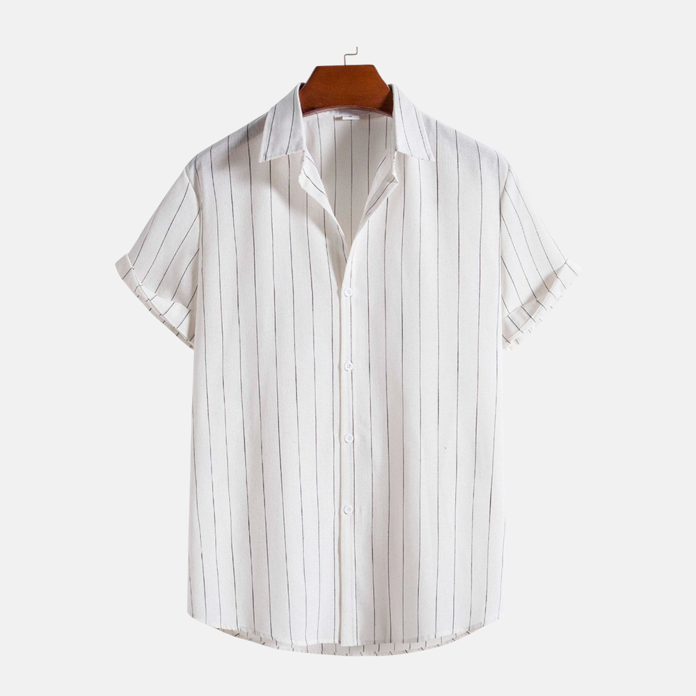 Men's Mare Grandad-Collar Shirt