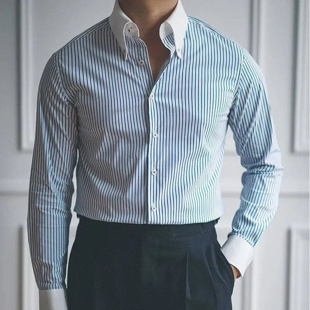 Men's Roma Striped Formal Shirt