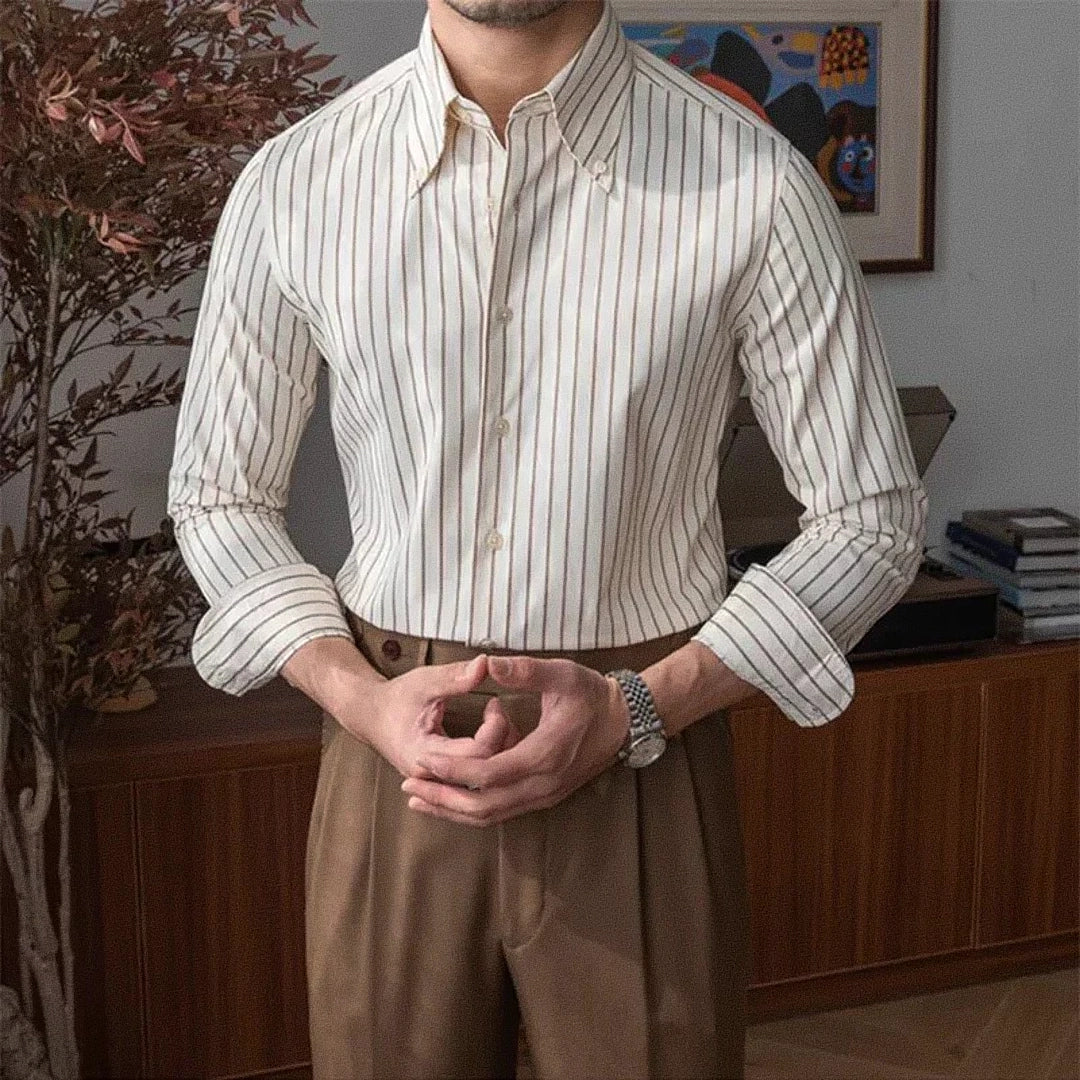 Men's Cagliari Striped Formal Shirt