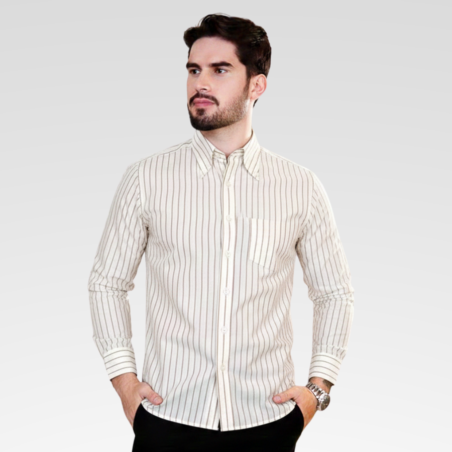 Men's Cagliari Striped Formal Shirt