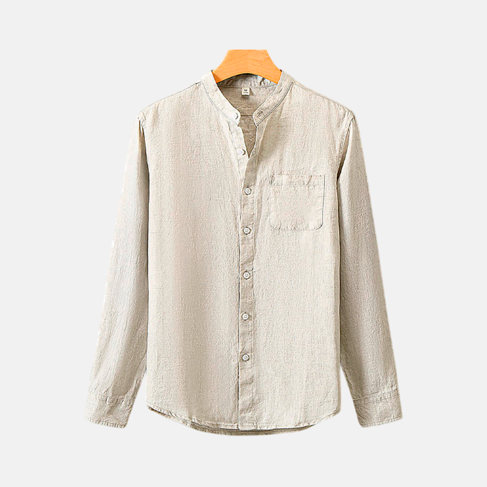 Men's Provence Linen-Blend Shirt