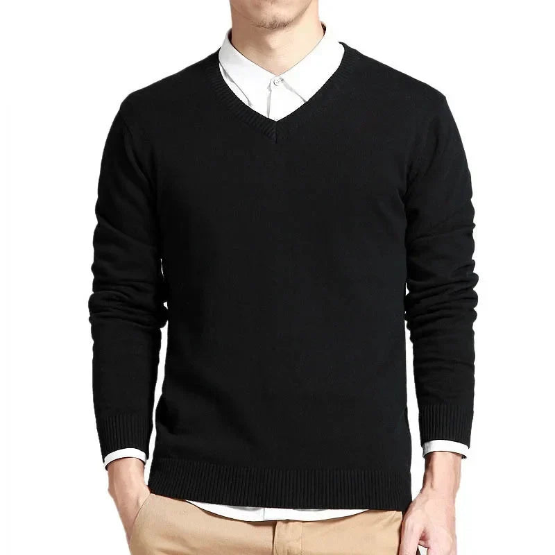 Men's Casual Knit Jumper
