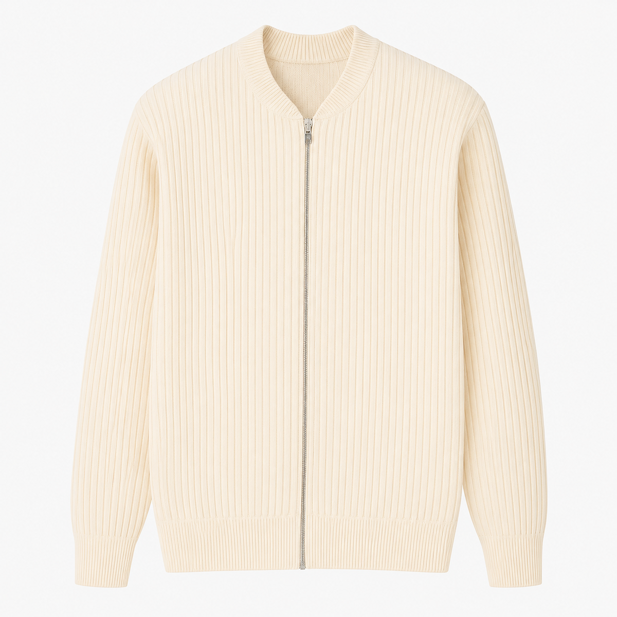 Men's Classic Zip-Through Jumper